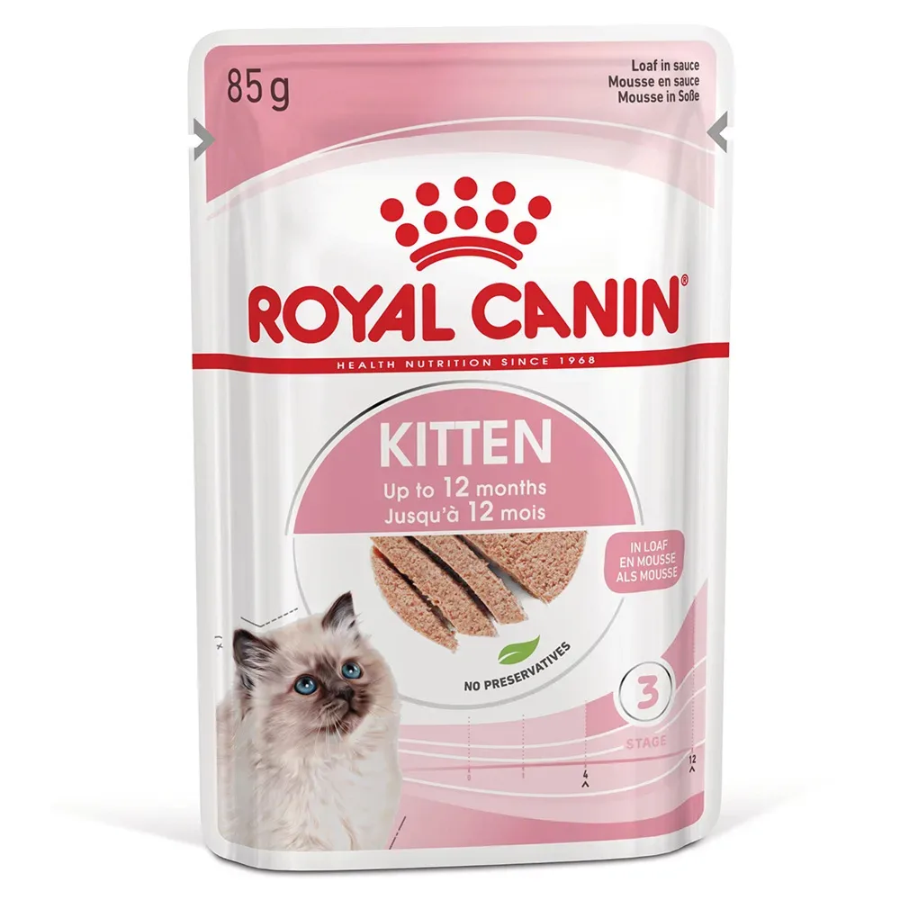 Royal Canin Kitten Mousse - Sparpaket: 96 x 85 g