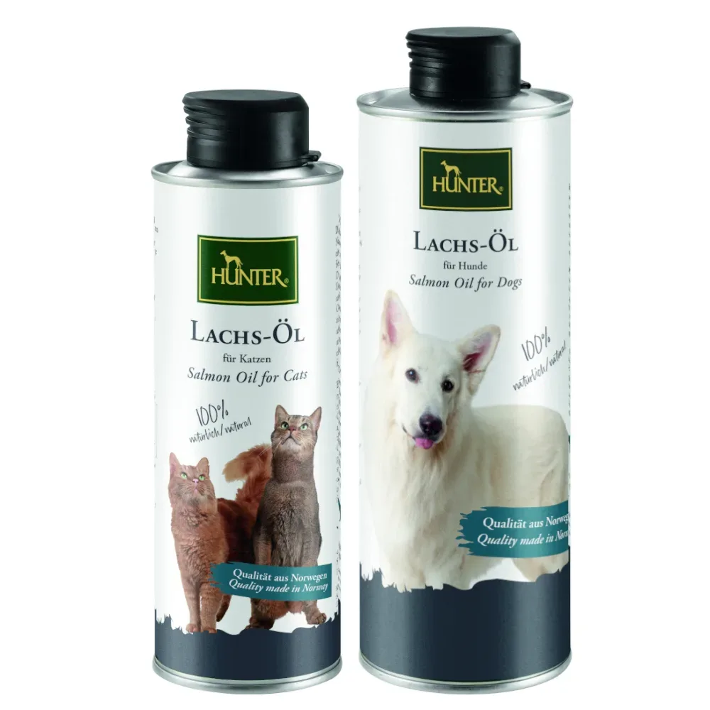 HUNTER Lachsöl - Sparpaket: 2 x 500 ml