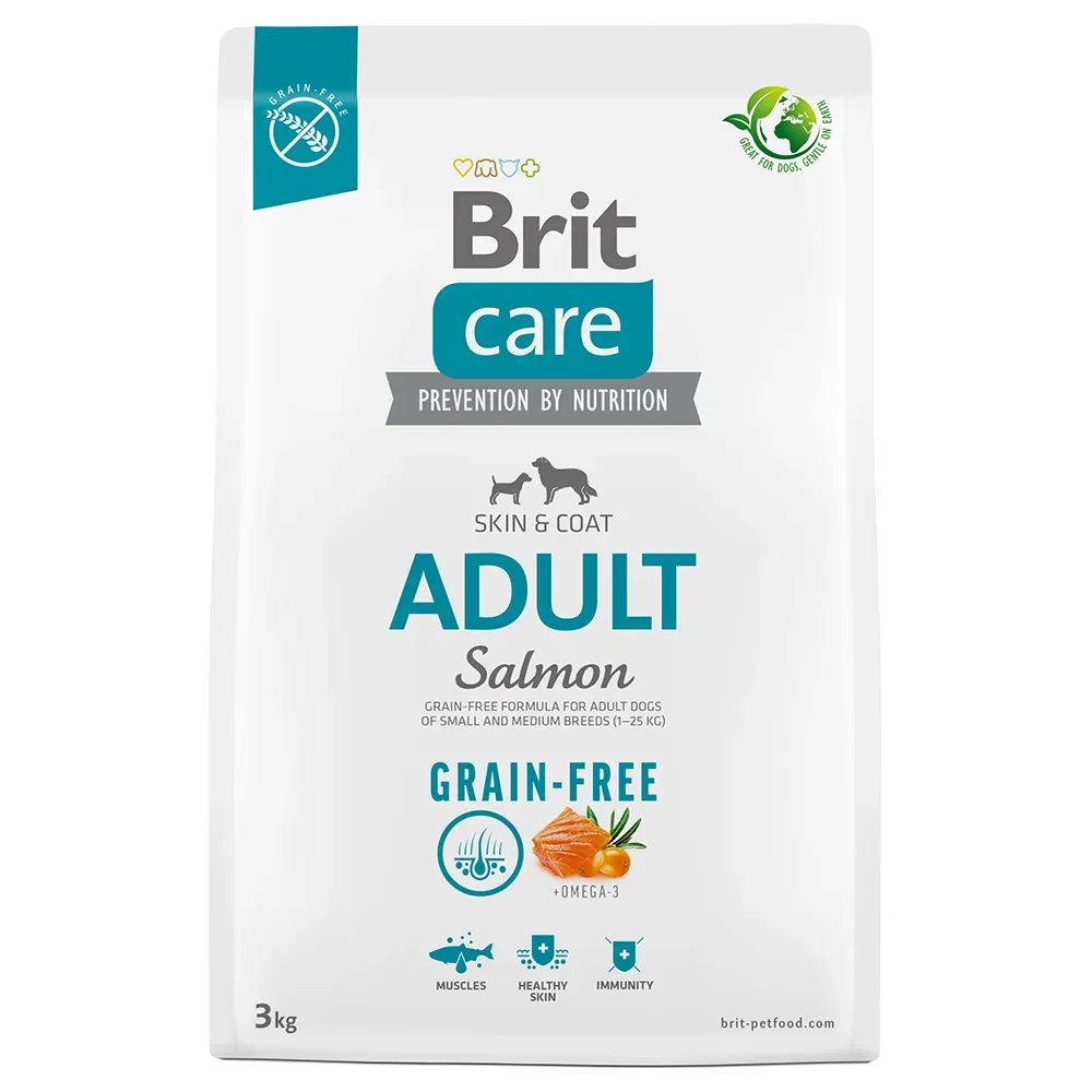 Brit Care Dog Grain-free Adult Lachs & Kartoffel - 3 kg