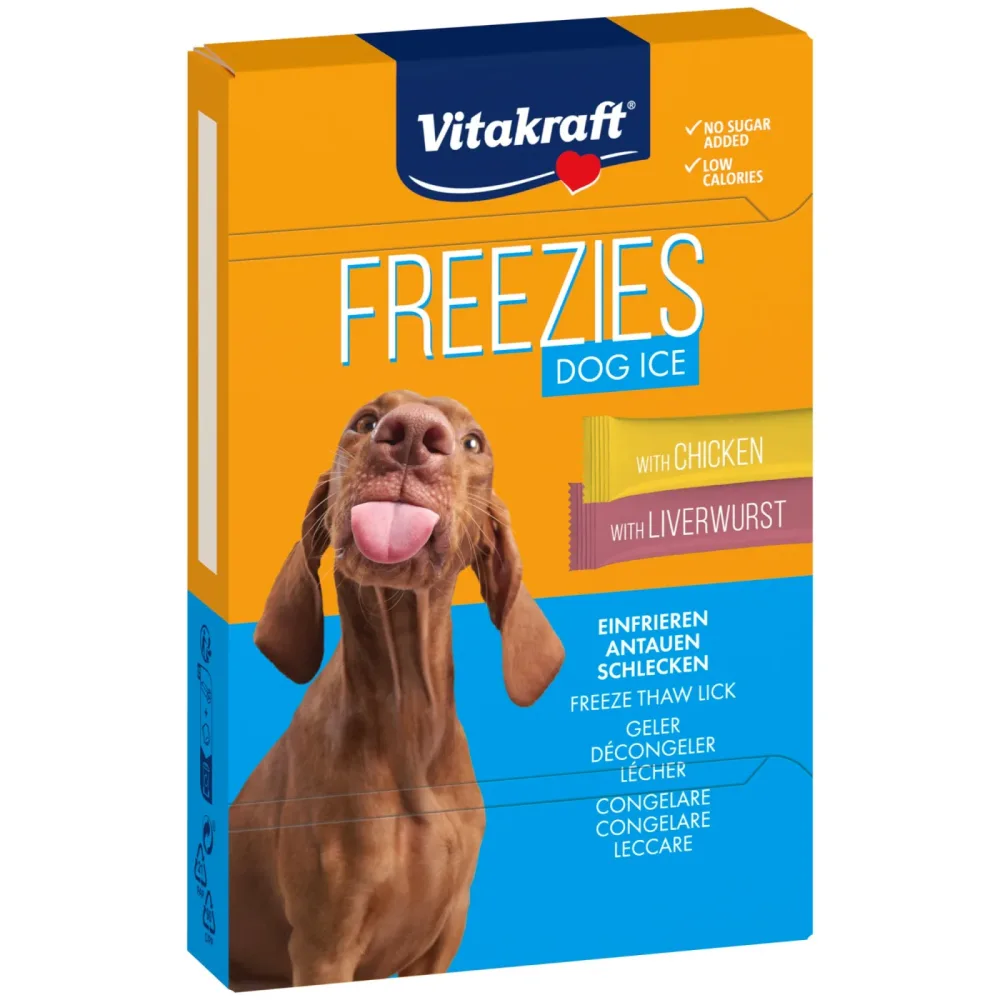 Vitakraft Freezies Hunde-Eis - Sparpaket: 10 x 20 g