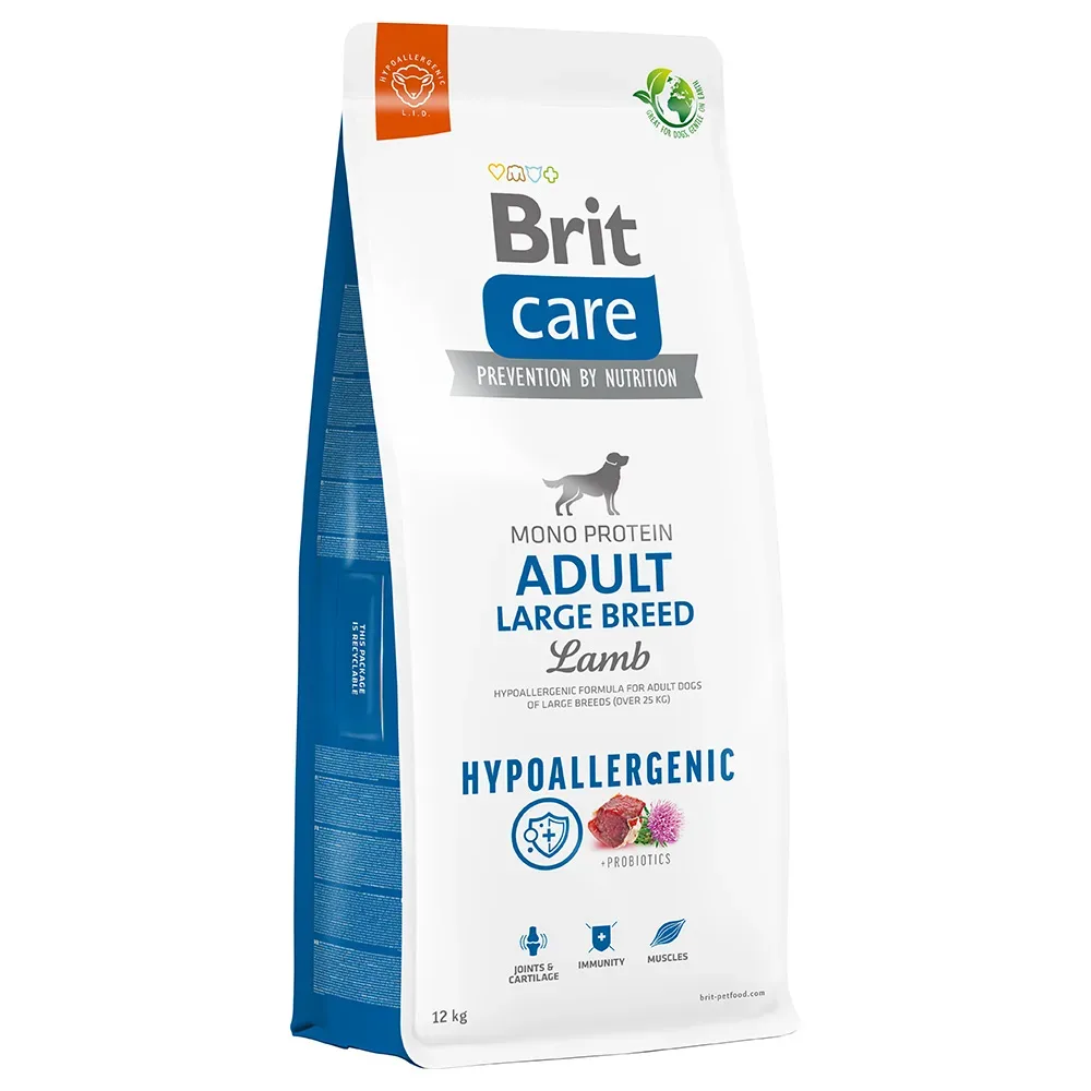 Brit Care Can Adult Large Breed Hypoallergenic - Lamm (12kg)