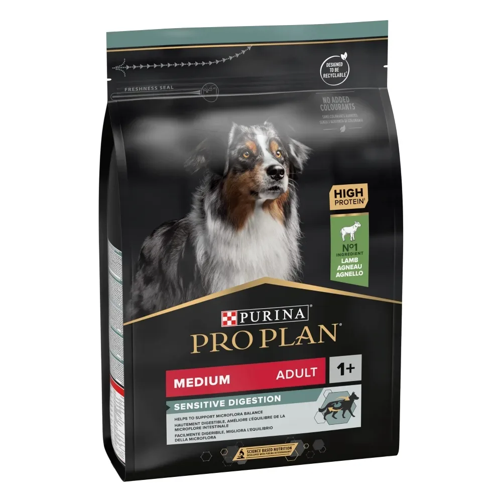PRO PLAN Adult Medium Sensitive Digestion Lamm 3 kg