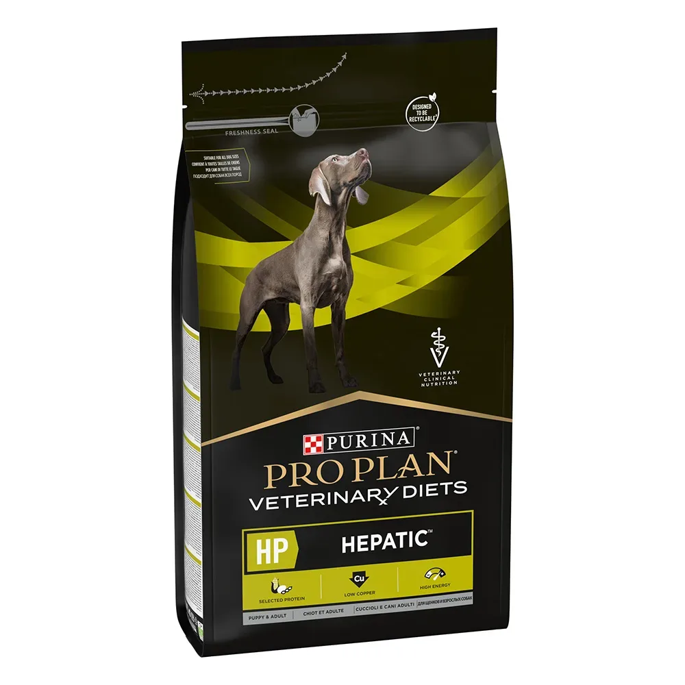PURINA PRO PLAN Veterinary Diets HP Hepatic - Sparpaket: 2 x 3 kg