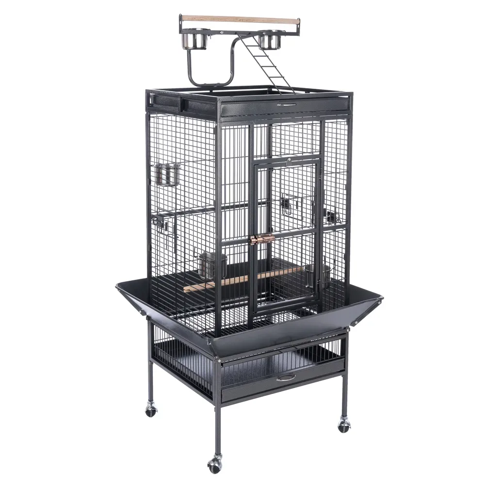 TIAKI Papageienkäfig Noble - L 82 x B 77,4 x H 164 cm