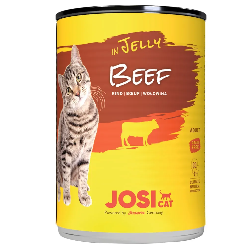 JosiCat in Gelee 12 x 400 g - Rind