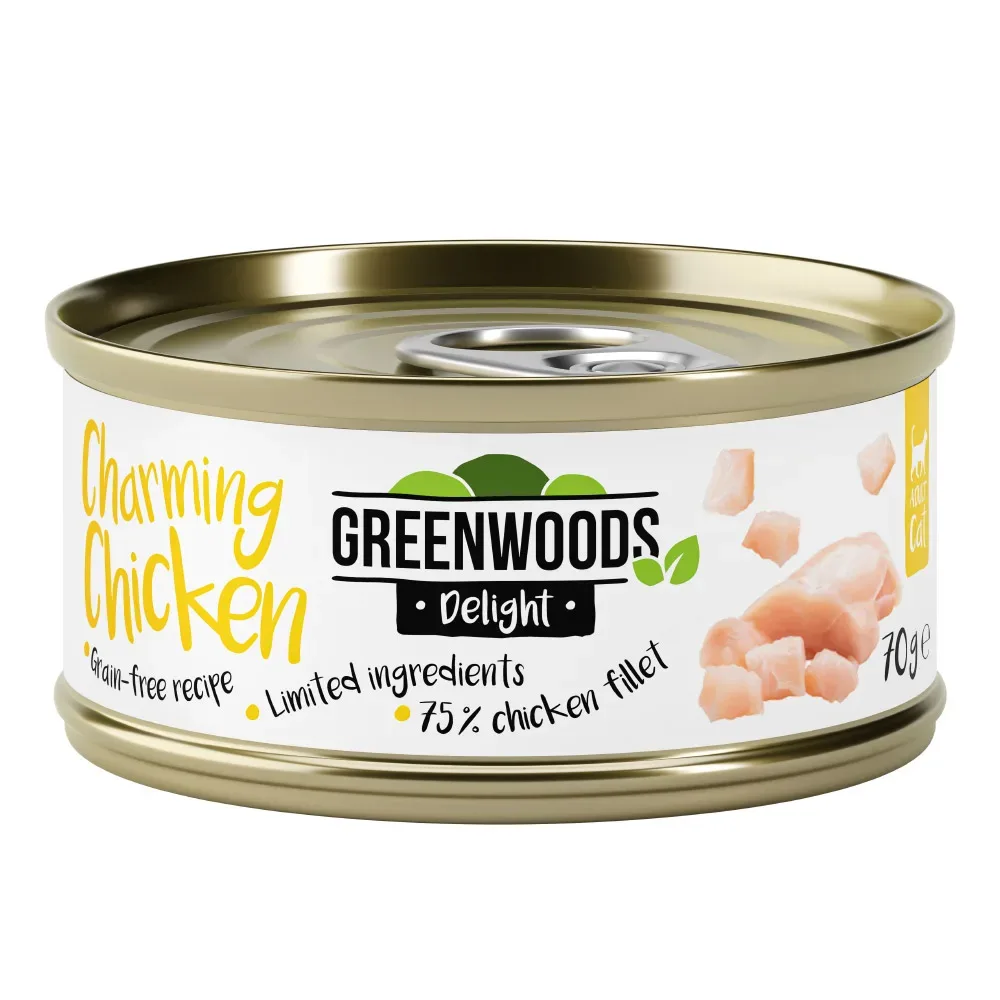 Greenwoods Delight Hühnerfilet - 24 x 70 g