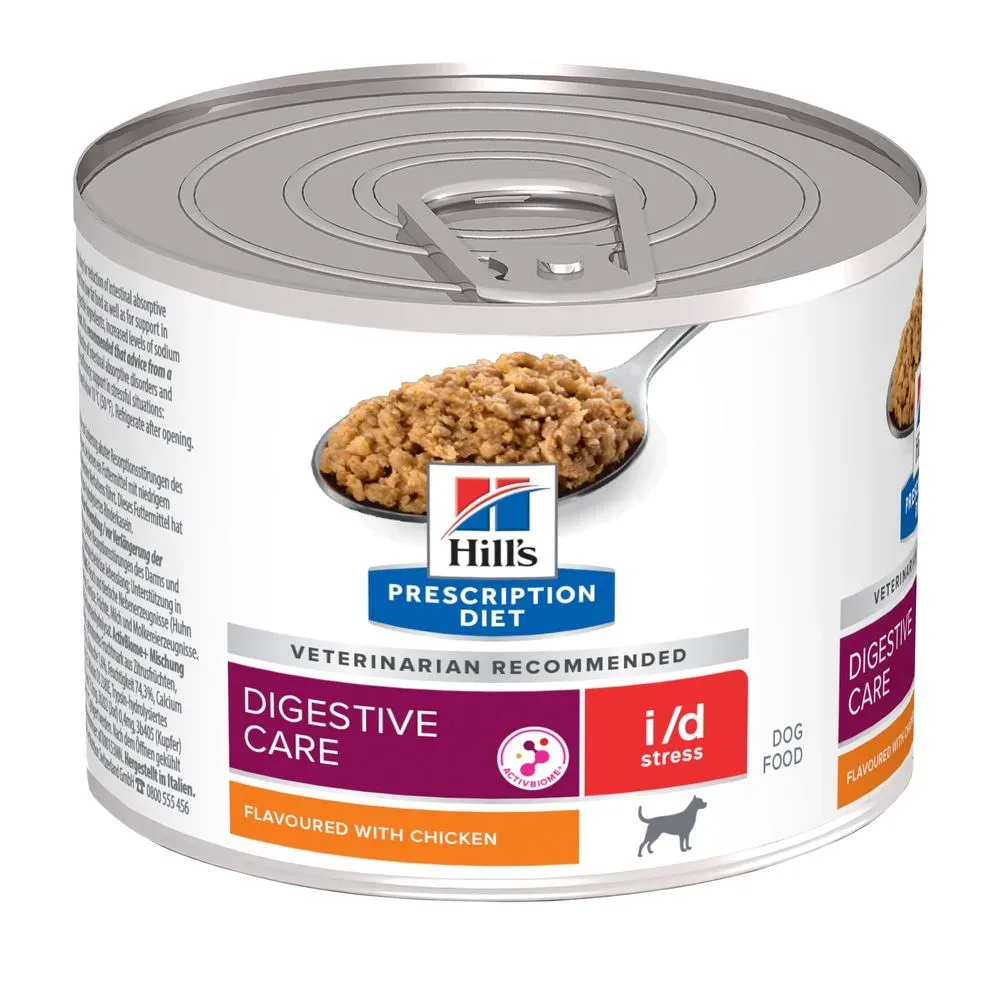 Hill's Prescription Diet i/d Digestive Care Stress Mini mit Huhn - Sparpaket: 48 x 200 g