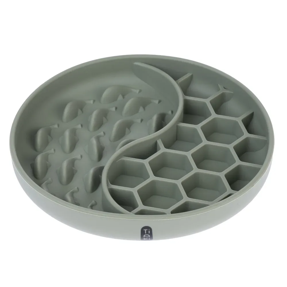 TIAKI Silikon Slow Feeder Honigwabe - ca. Ø 19 x H 3,5 cm