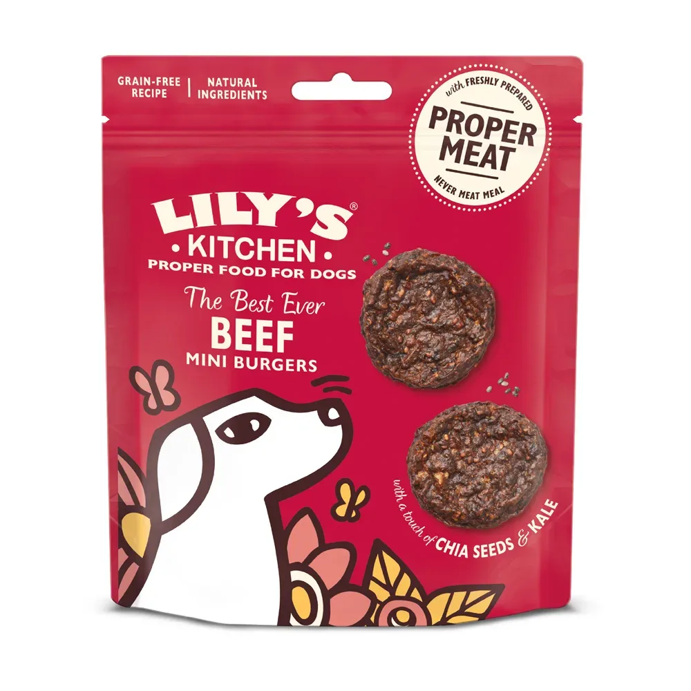 Lily's Kitchen Dog Mini Burger - Sparpaket: 3 x 70 g
