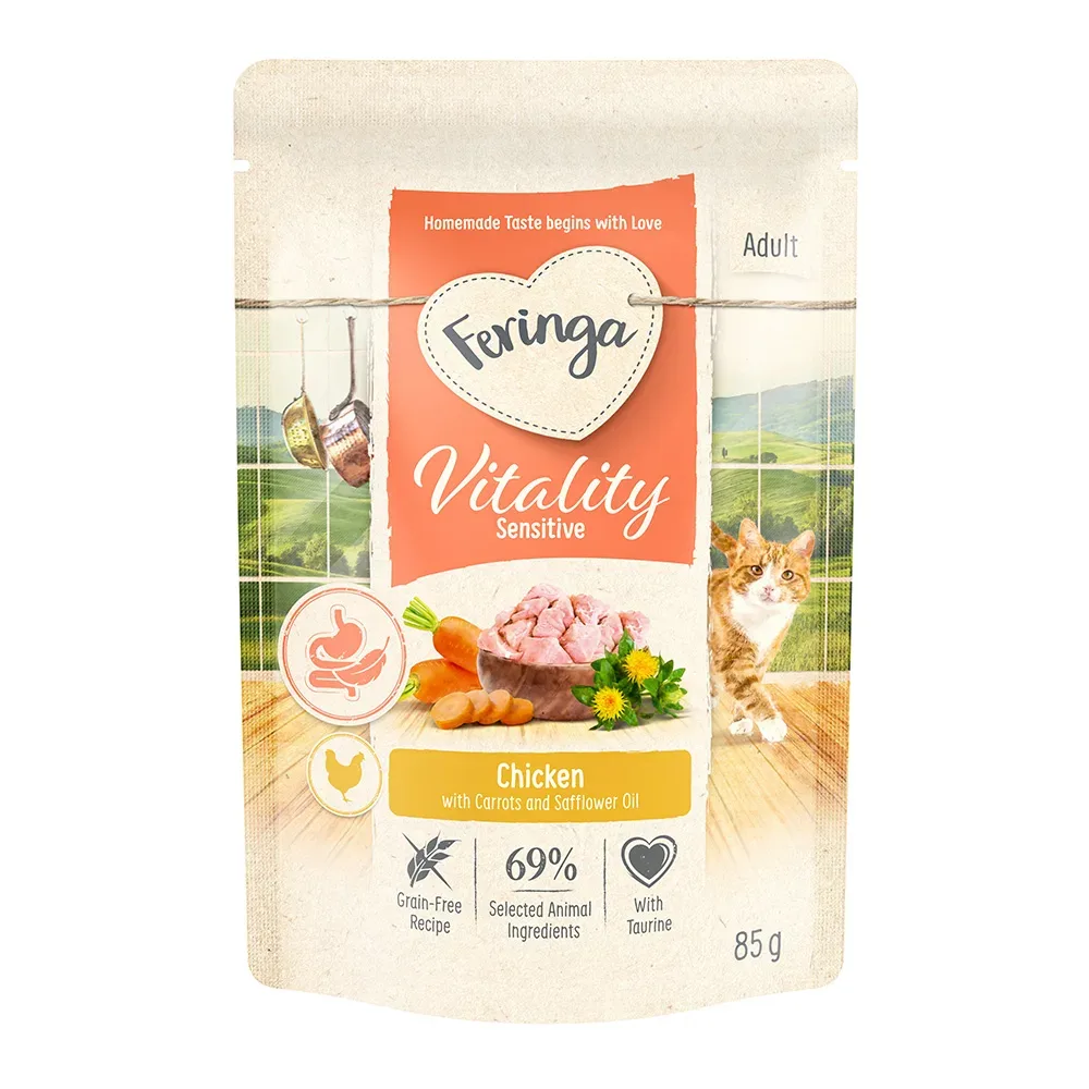 Sparpaket Feringa Vitality Sensitive - Huhn 24 x 85 g