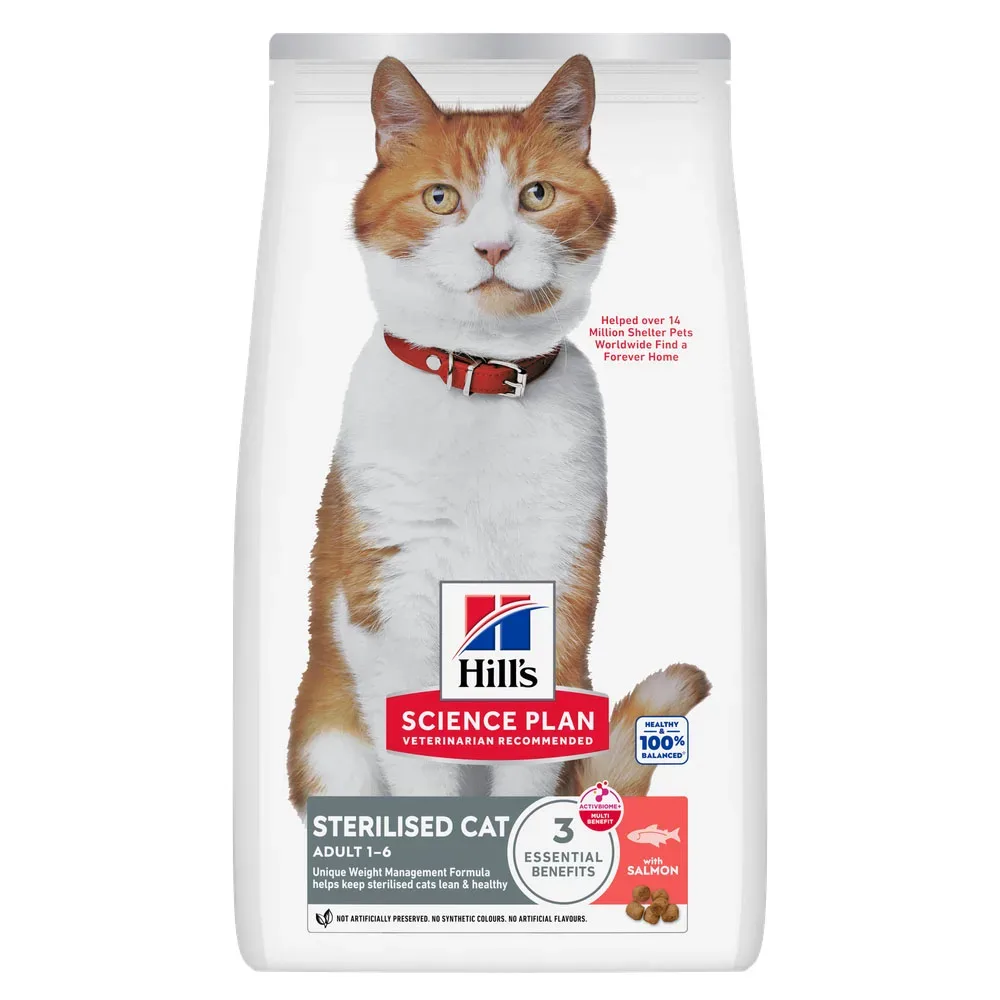 Hill's Science Plan Adult Sterilised Lachs - 15 kg