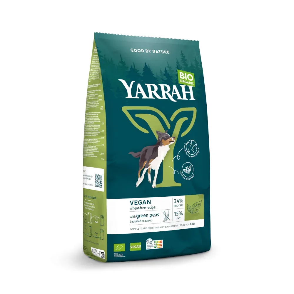 Yarrah Bio Vega Weizenfrei für Hunde - 10 kg