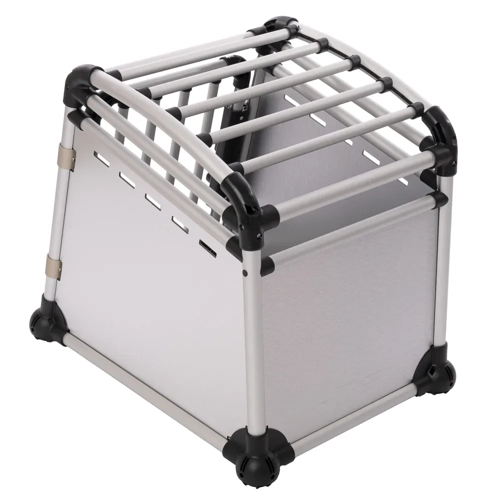 Nomad Tales Spirit Hundebox Aluminium - Grösse M: B 60 x T 81 x H 66 cm