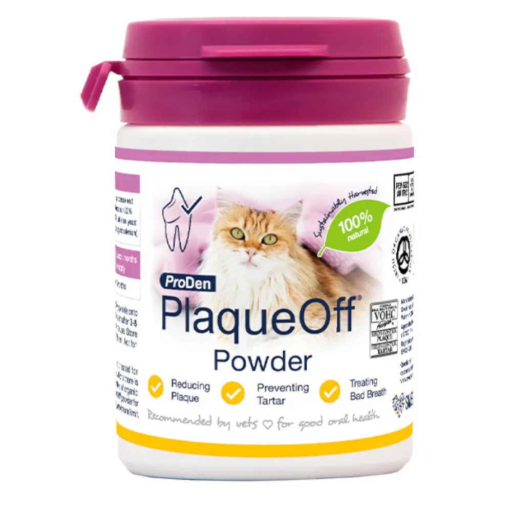 ProDen PlaqueOff Bio-Zahnpflege für Katzen - 40 g