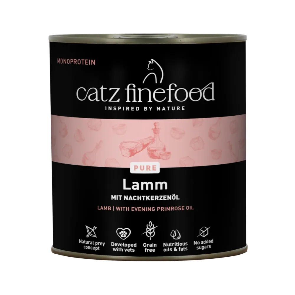 catz finefood Pure 6 x 800 g/750 g - Lamm (6 x 800 g)