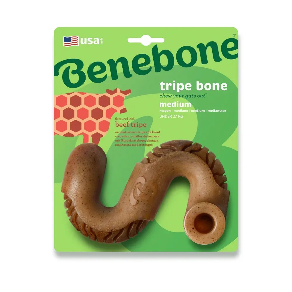 Benebone Tripe Bone - Medium: ca. L 14 x B 9 cm