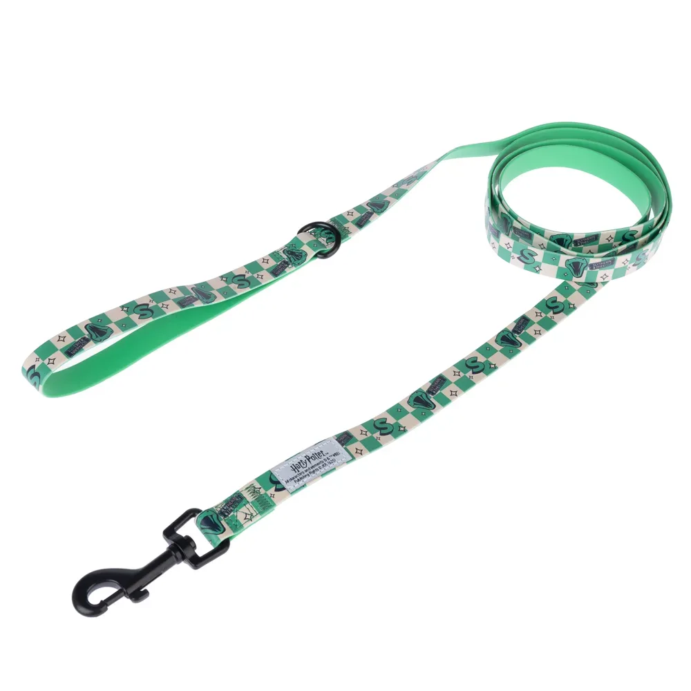 Harry Potter Hundeleine Slytherin - 200 cm lang, 20 mm breit