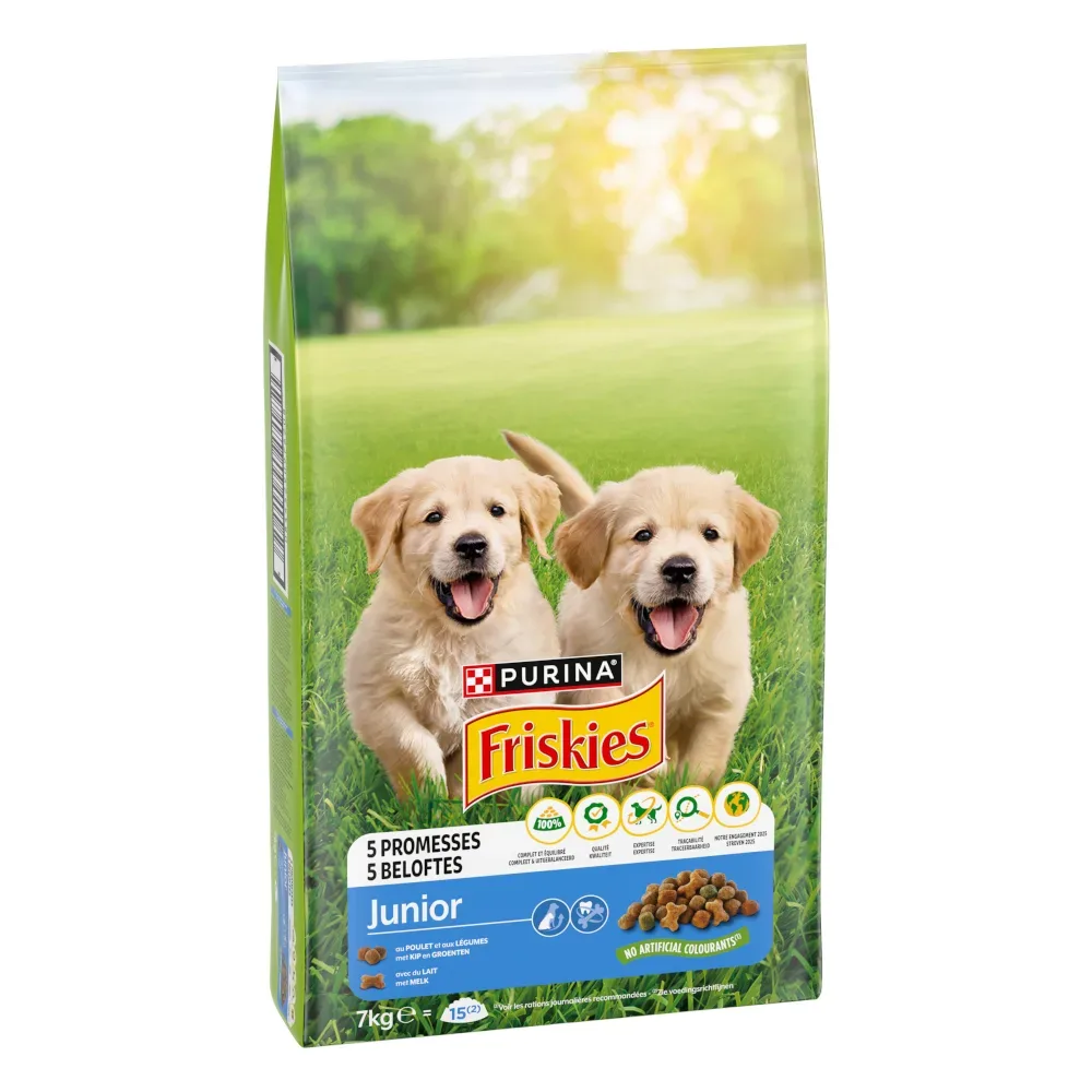 Purina Friskies Junior mit Huhn und Gemüse - 7 kg