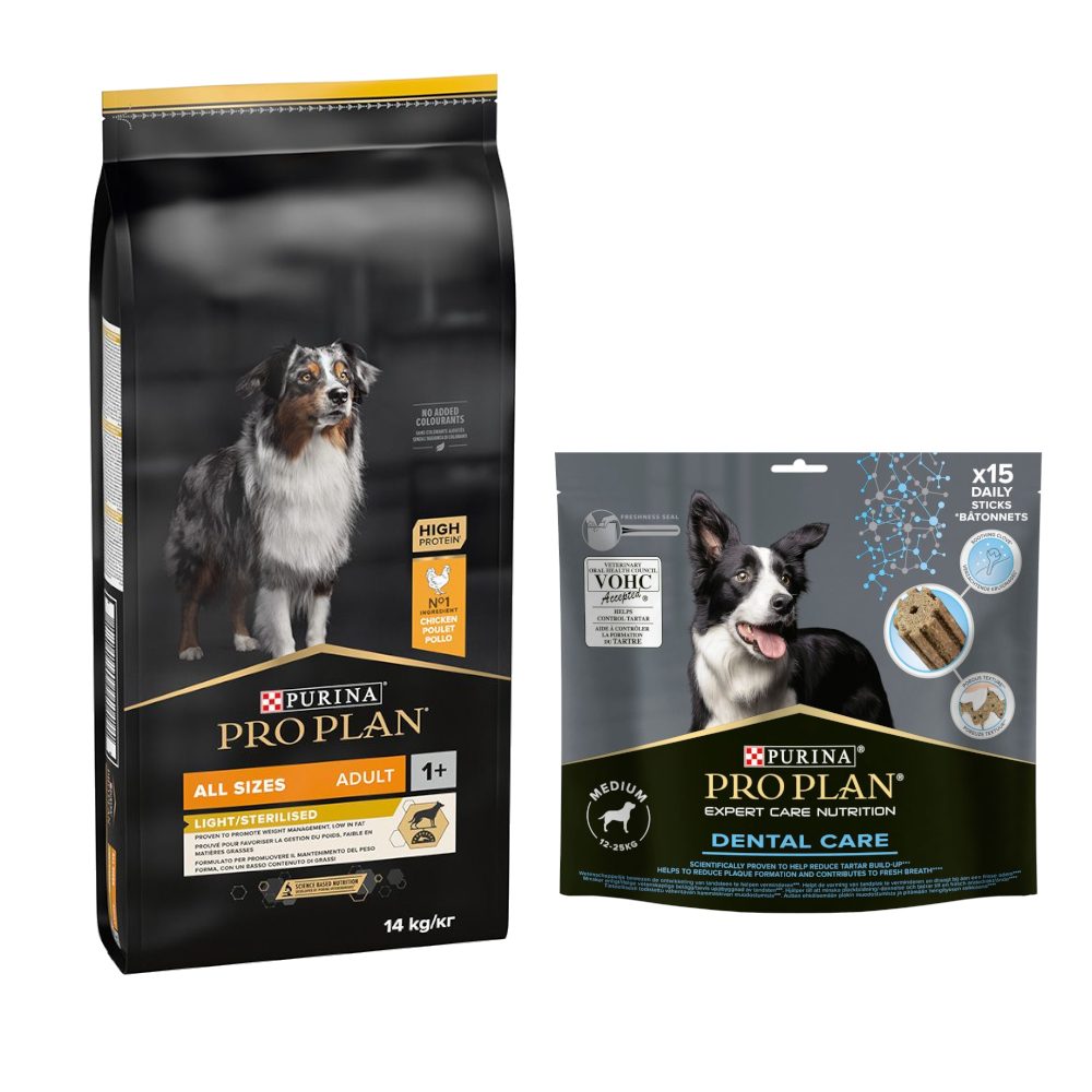 PRO PLAN All Sizes Adult Light/ Sterilised mit Huhn 14 kg