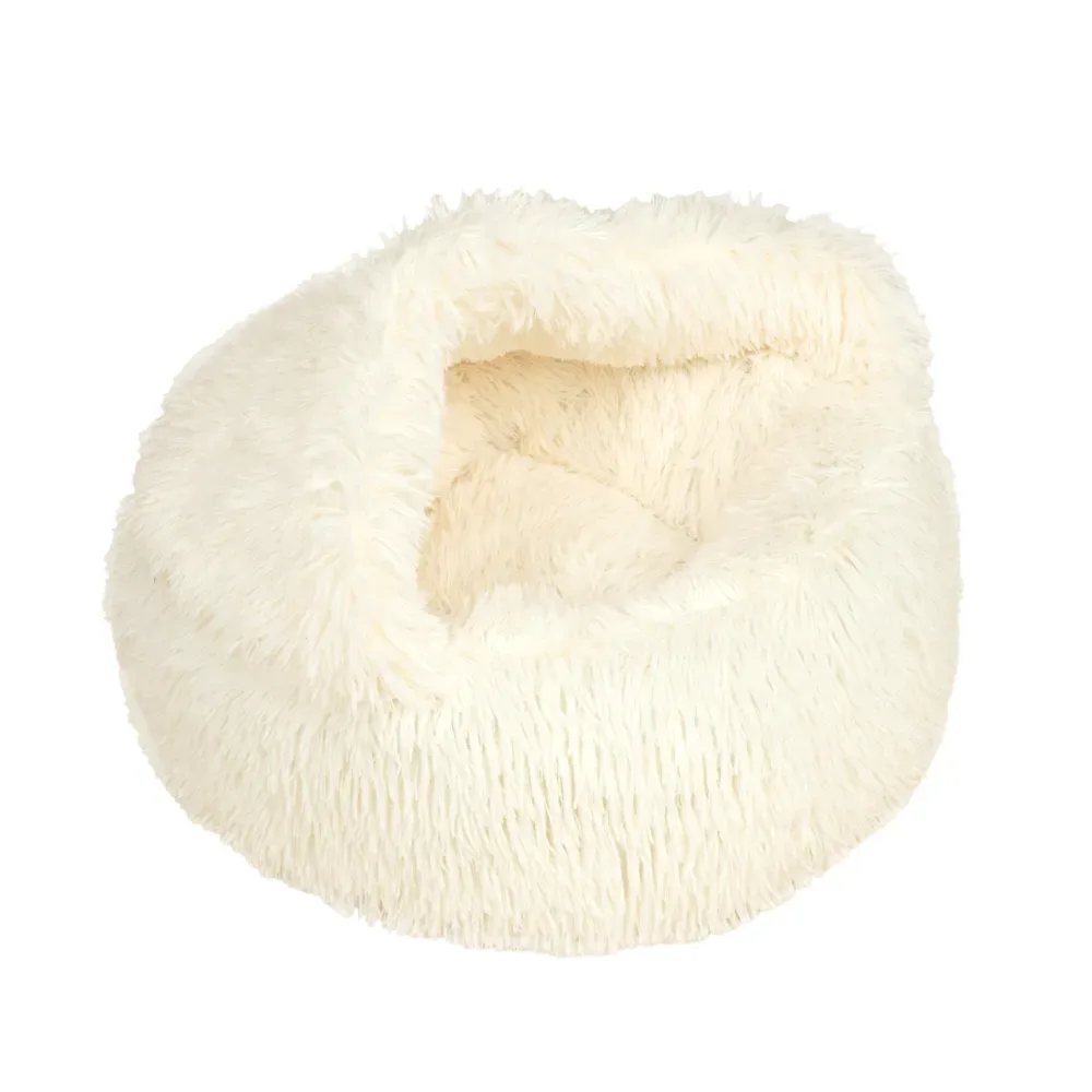 TIAKI Katzenhöhle Harry - creme: ca. Ø 50 x H 20 cm