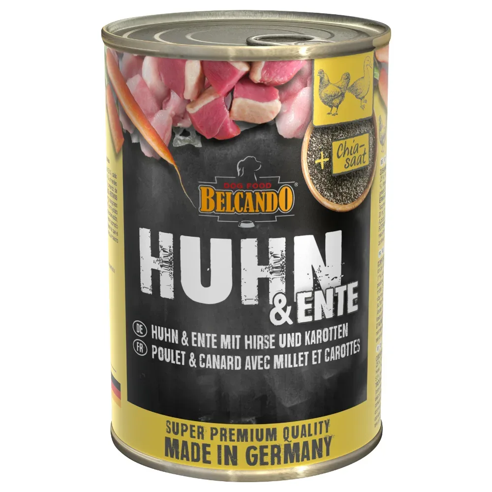 Belcando Super Premium 6 x 400 g - Truthahn mit Reis & Zucchini