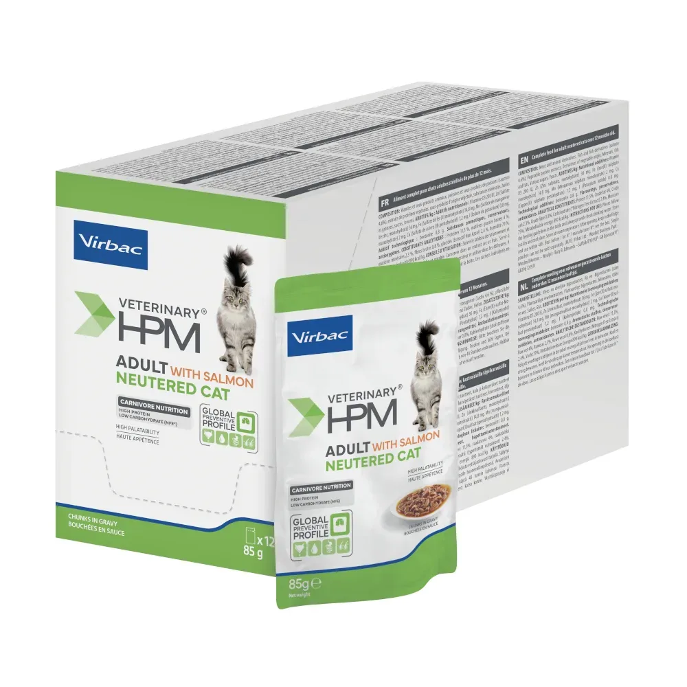 Virbac Veterinary Cat Adult Neutered - 12 x 85 g