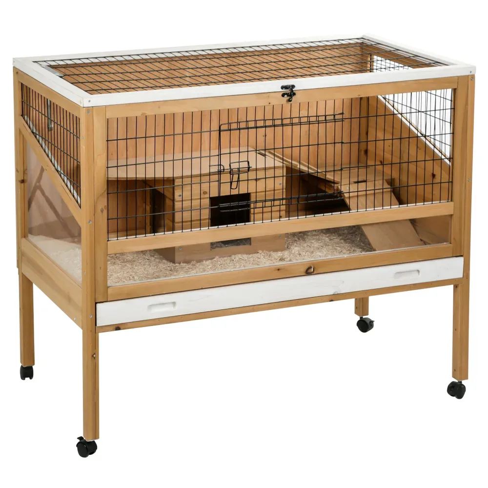 Kerbl Pet Kleintierkäfig Indoor Deluxe - L 115 x B 60 x H 92,5 cm