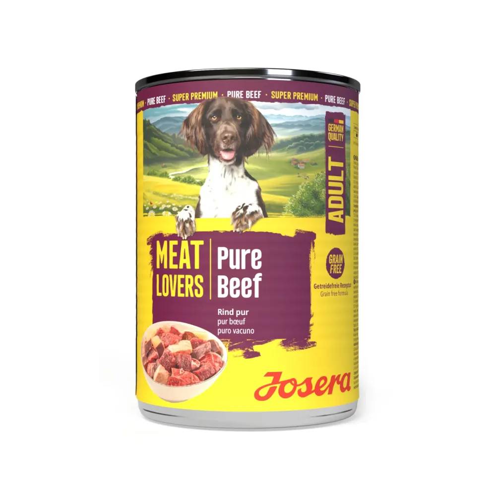 Sparpaket Josera Meatlovers Pure 24 x 400 g - Truthahn