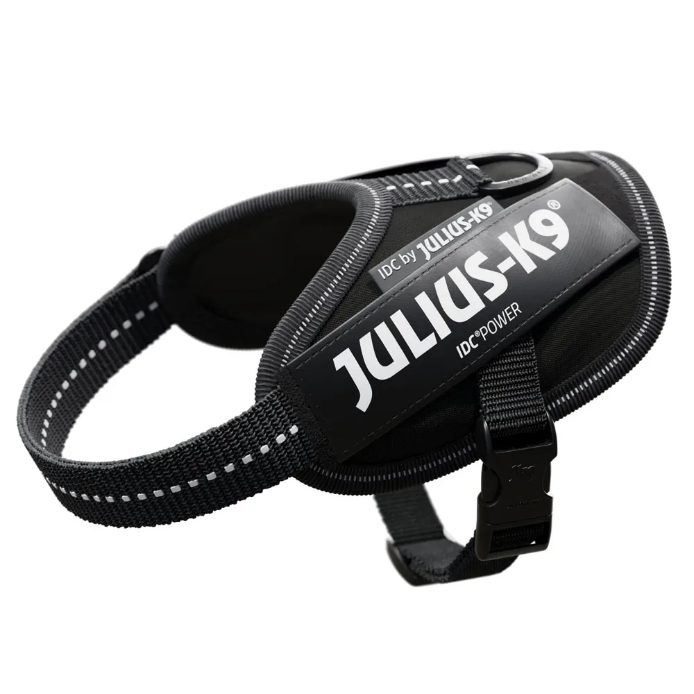 JULIUS-K9 IDC®-Powergeschirr - schwarz - Grösse S: Brustumfang 49 - 67 cm