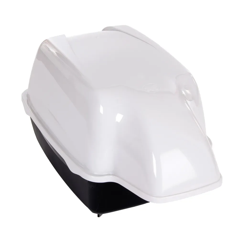 Ferplast Katzentoilette Outdoor - schwarz / weiss