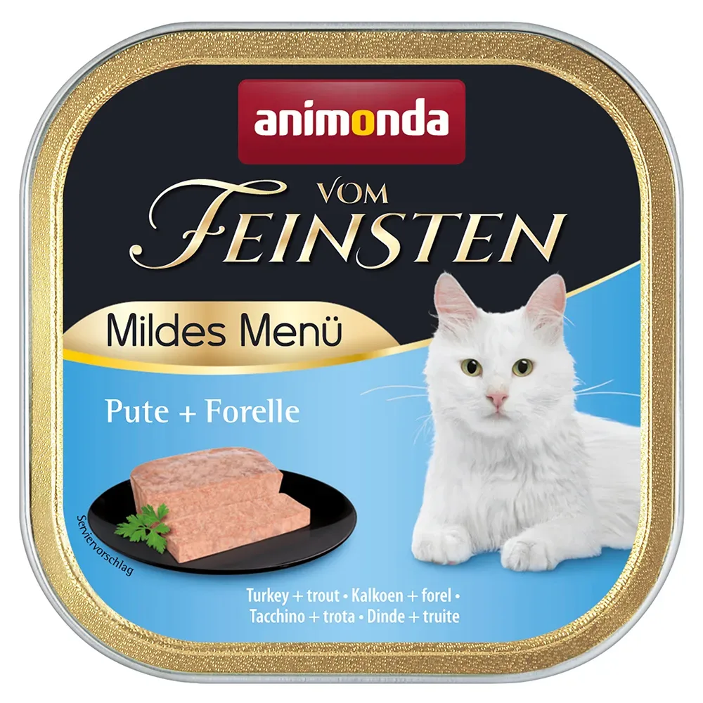 Mixpaket animonda vom Feinsten 32 x 100 g - Schlemmerkern (3 Sorten)