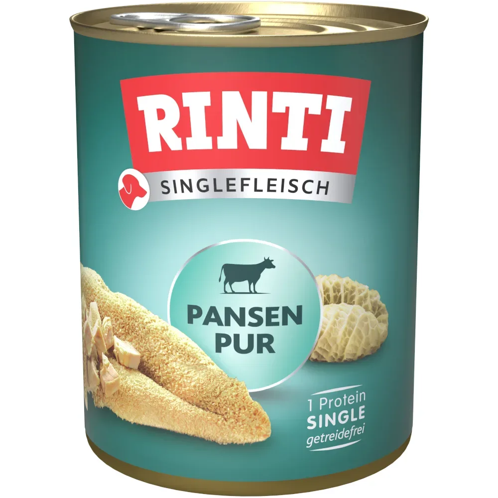 Sparpaket RINTI Singlefleisch 12 x 800 g - Pansen pur