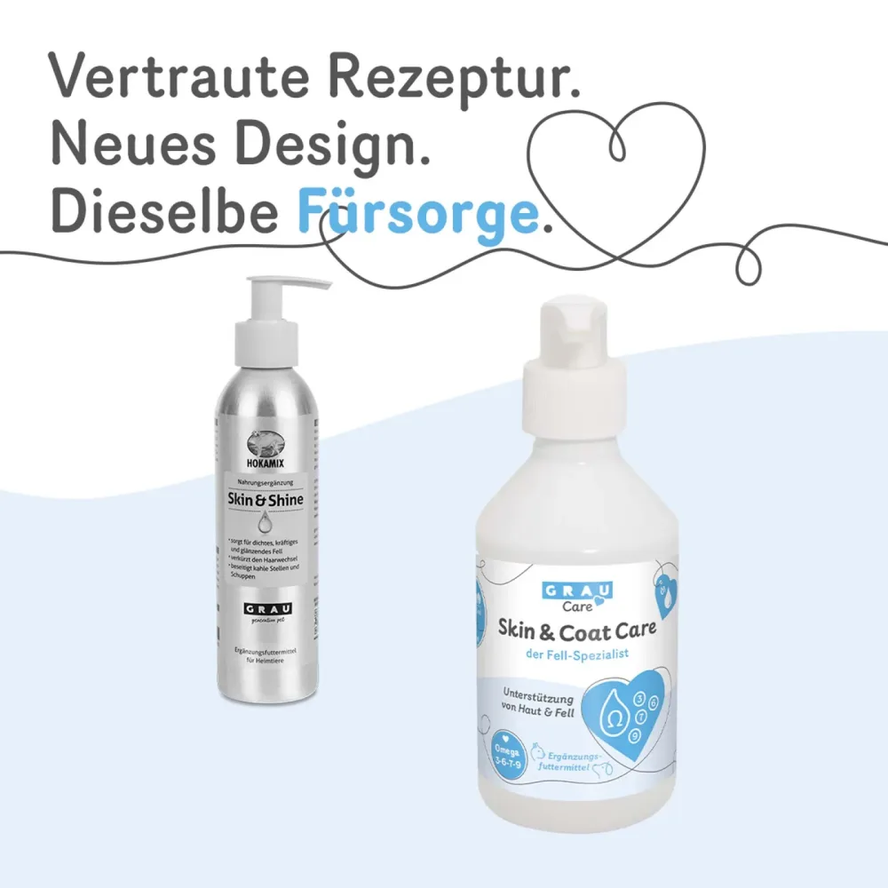 GRAU Skin & Coat Care - Sparpaket: 4 x 250 ml