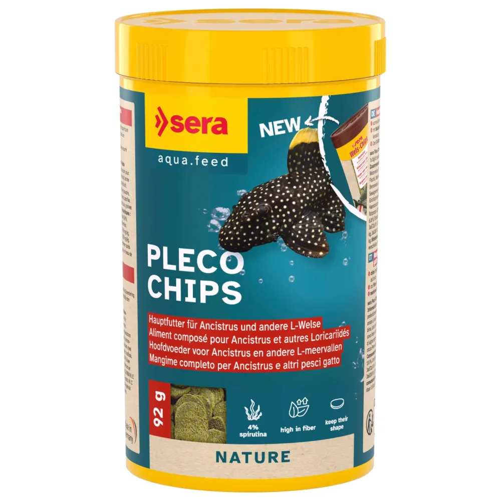 sera Wels-Chips Nature Chipsfutter - 1 Liter