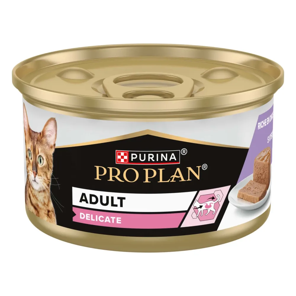 PURINA PRO PLAN Cat Delicate - Truthahn (24 x 85 g)