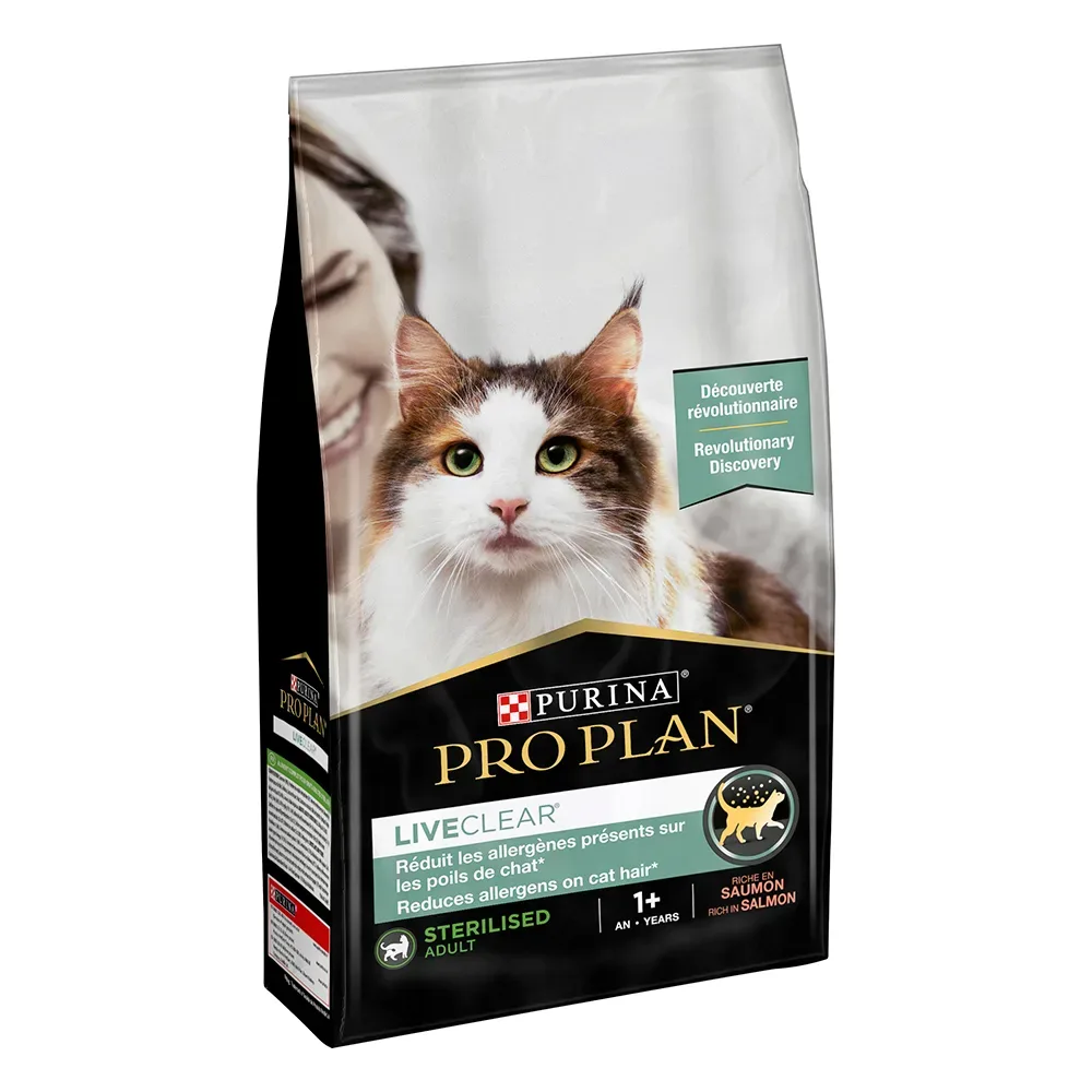 PURINA PRO PLAN LiveClear Sterilised Adult Lachs - Sparpaket: 2 x 1,4 kg