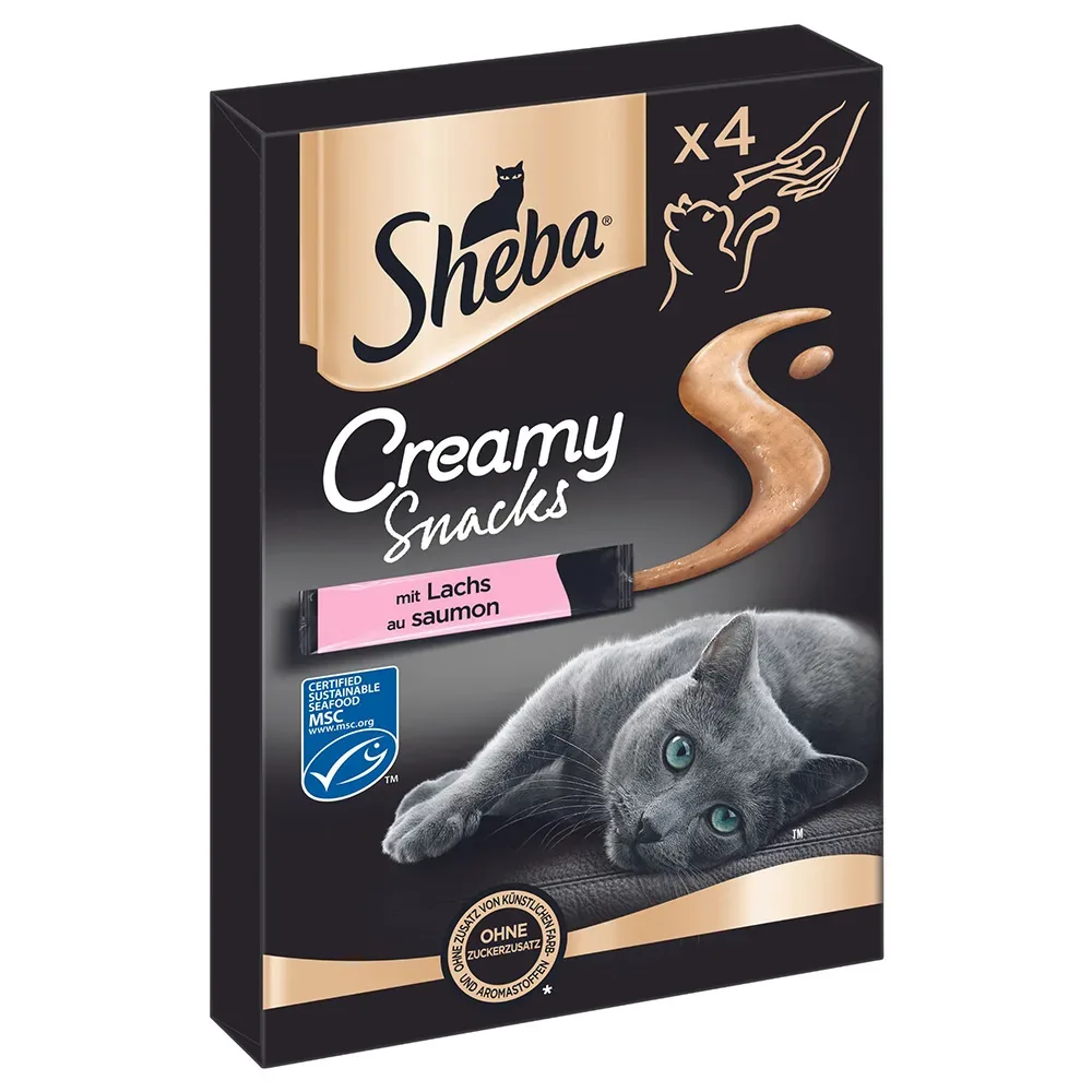 Sheba Creamy Snacks - Huhn (44 x 12 g)