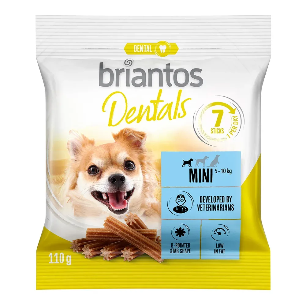 Briantos Dental Snacks für Hunde - Mini (7 Sticks)