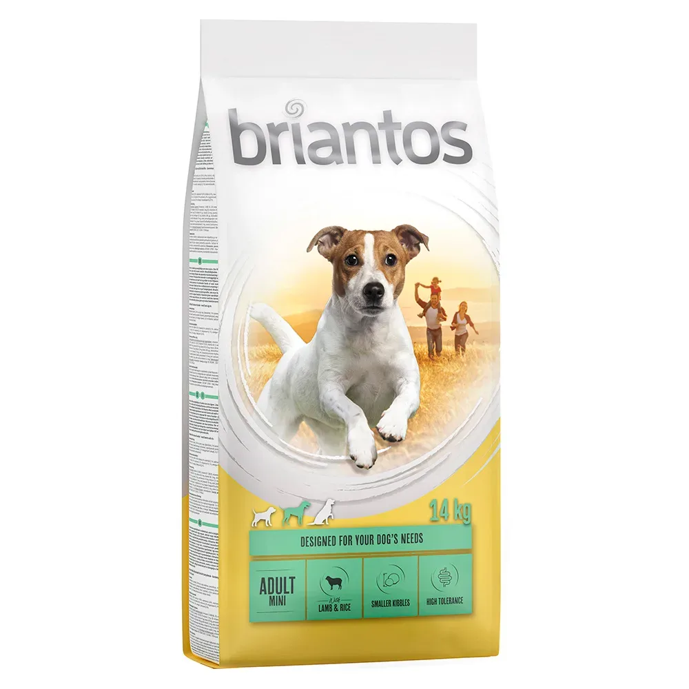 Briantos Adult Mini Lamm & Reis - Sparpaket: 2 x 14 kg