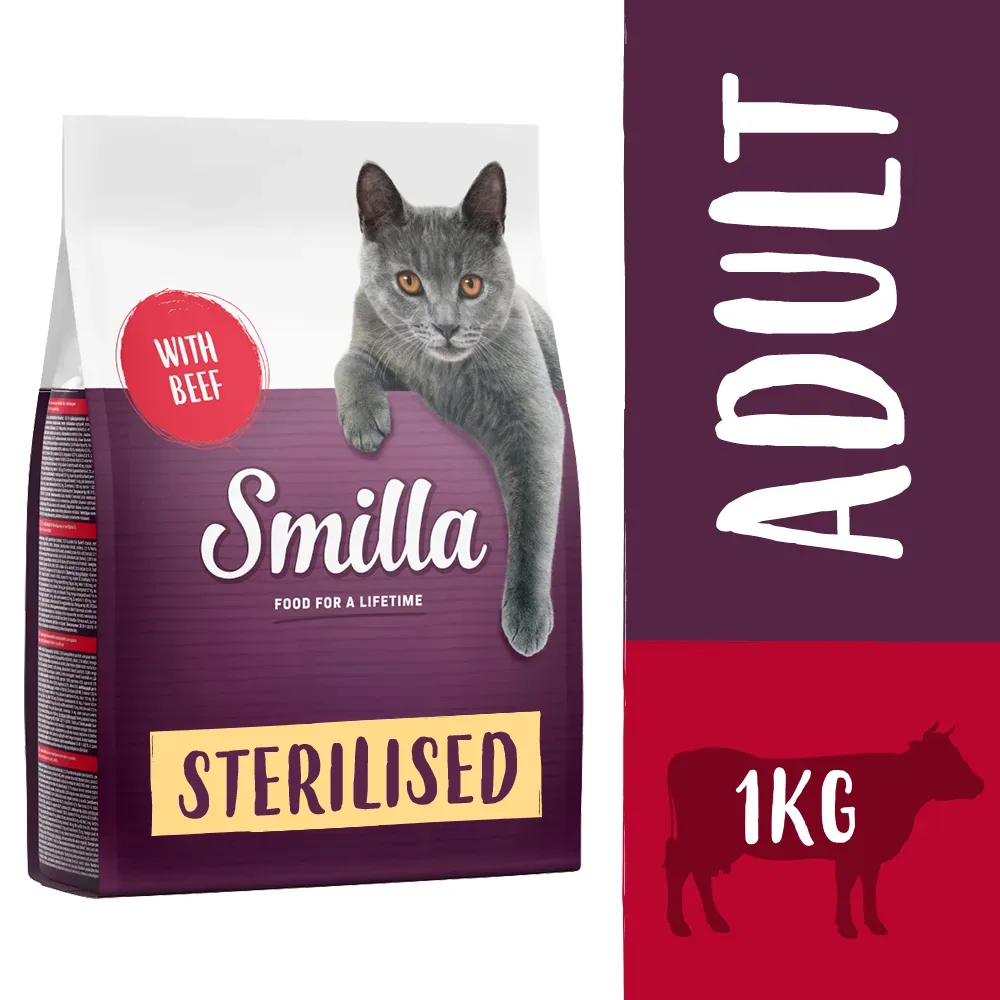 Smilla Adult Sterilised mit Rind - 1 kg