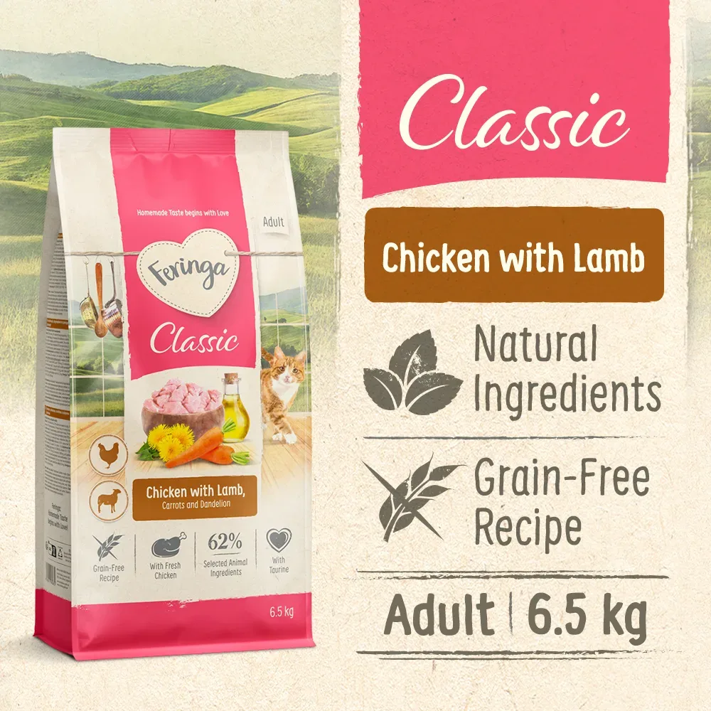 Feringa Adult Duo Huhn mit Lamm - NEU: Sparpaket 13 kg (2 x 6,5 kg)