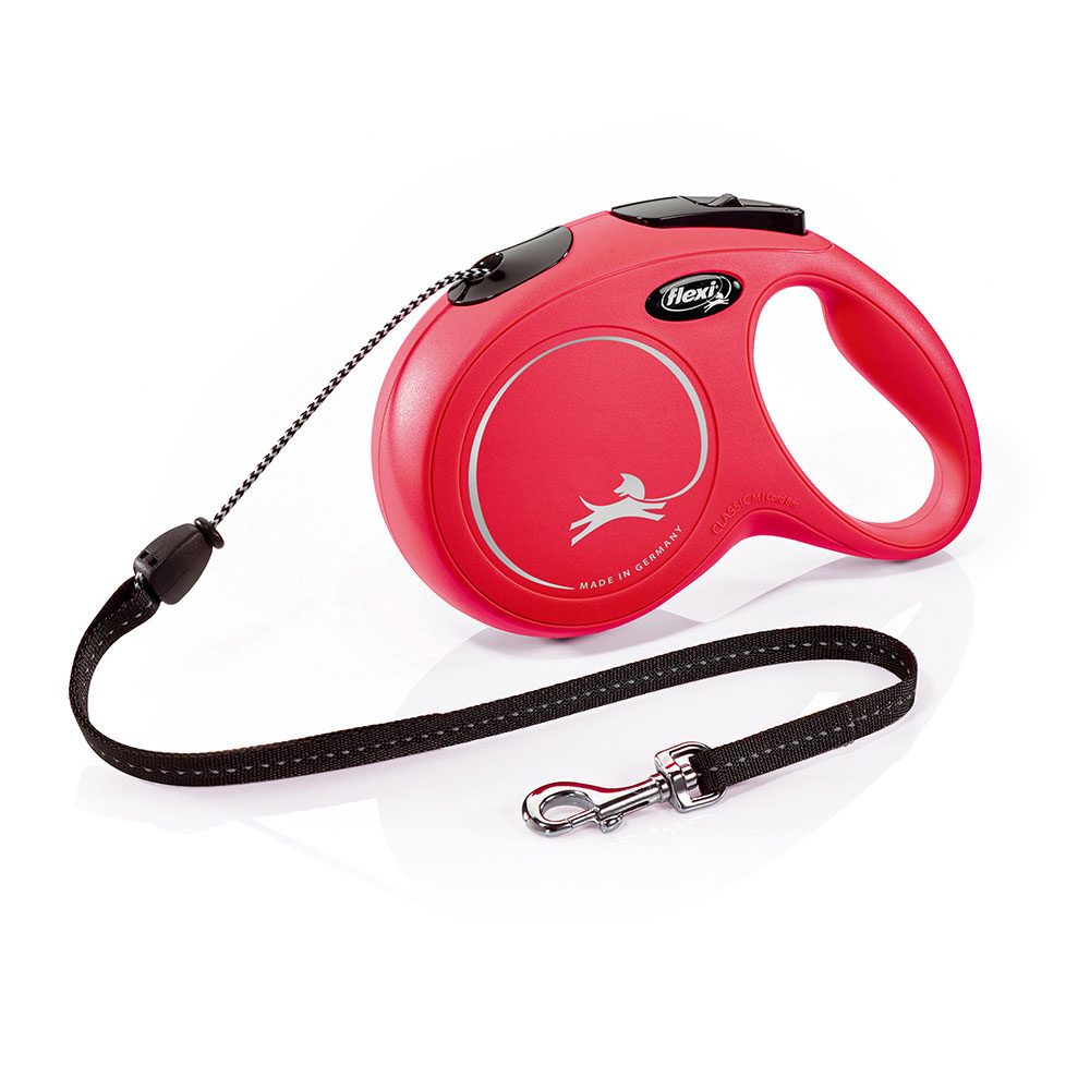 Flexi New Classic Seil rot M, 8 m, 20 kg