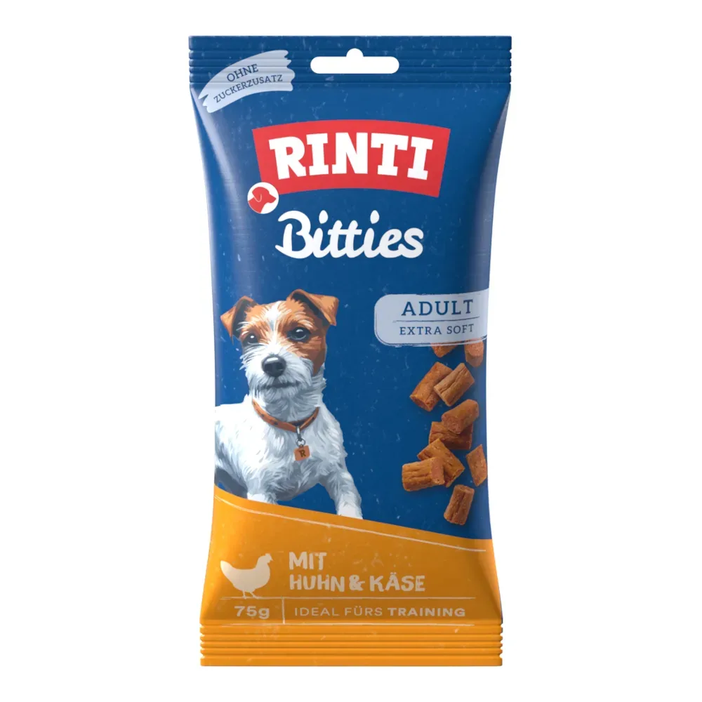 RINTI Bitties Adult - 75 g Huhn & Kalb