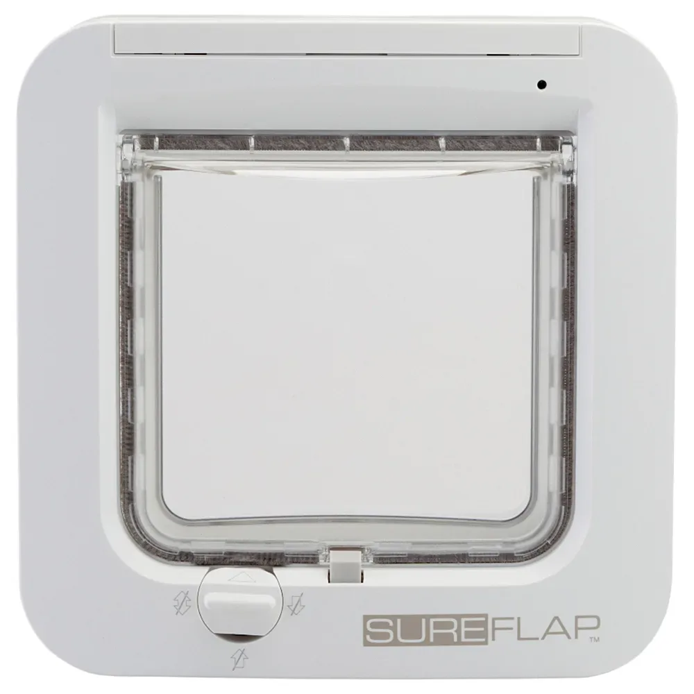 SureFlap Mikrochip Cat door Haustierklappe Weiß 1 St.