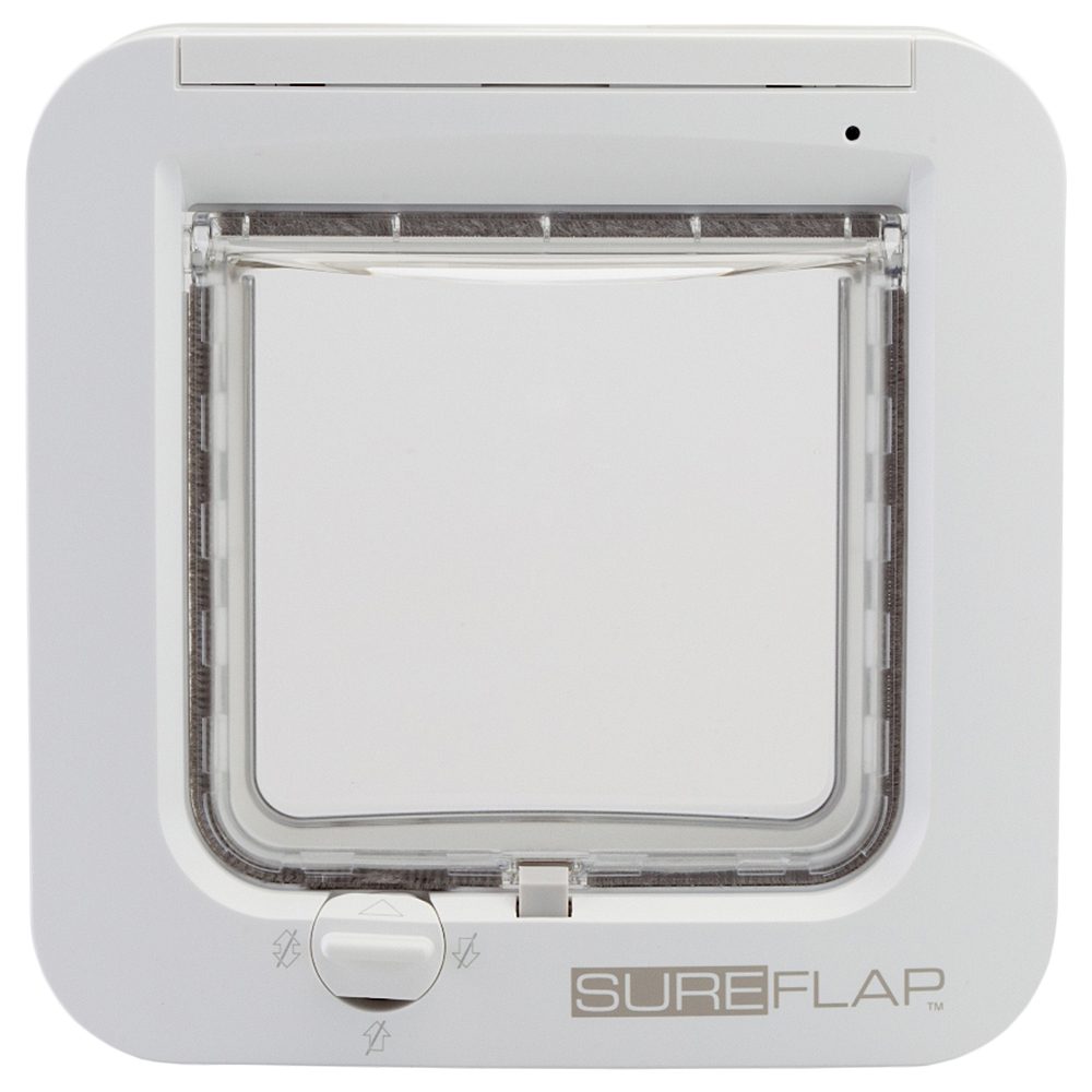 SureFlap Mikrochip Cat door Haustierklappe Weiß 1 St.