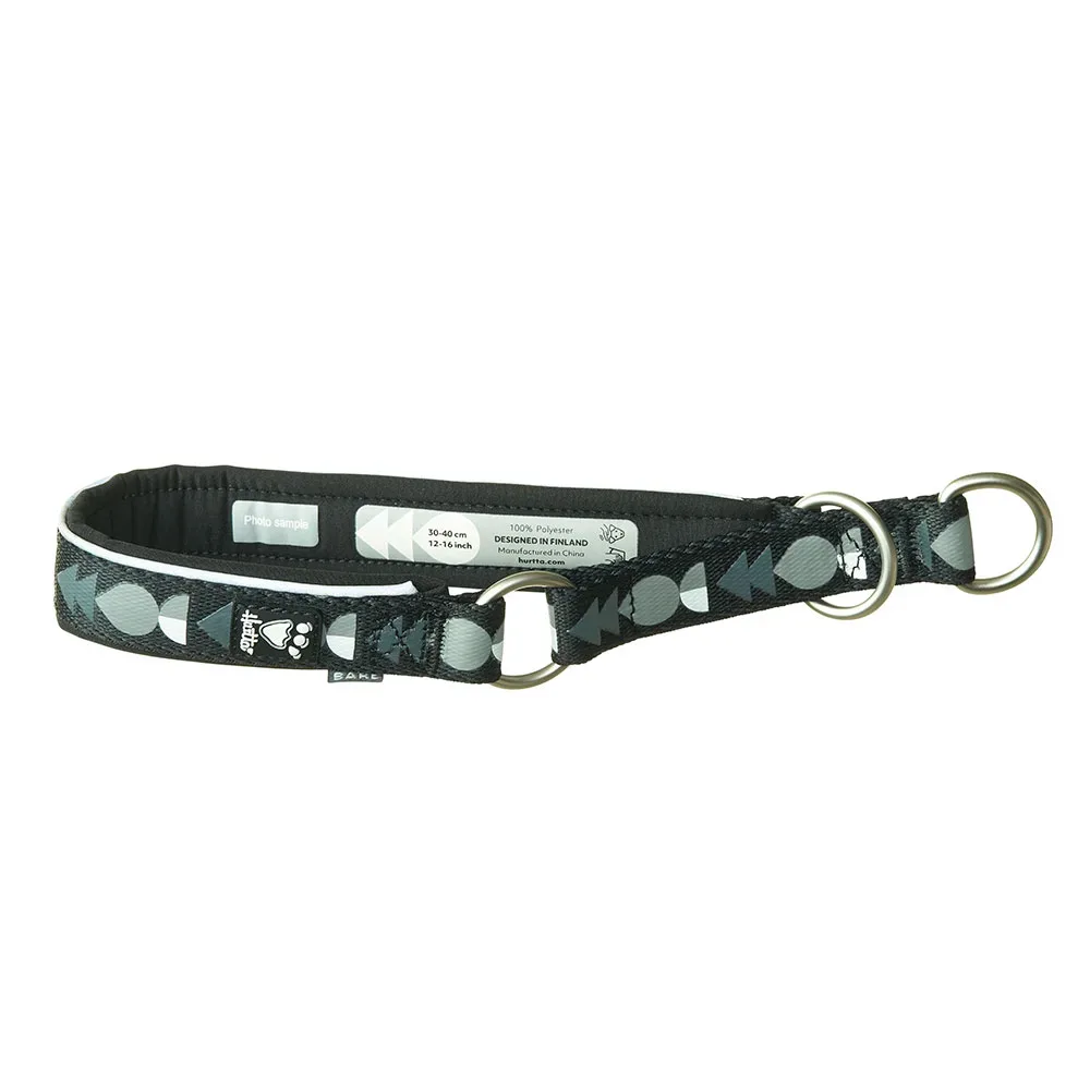 Hurtta Bare Zug-Stopp Halsband, coal - 42-47 cm Halsumfang, B 35 mm