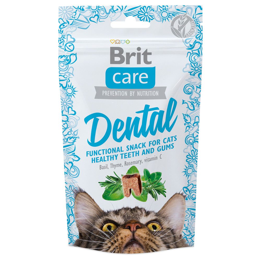 Brit Care Snack Katze Dental Adult 50 g