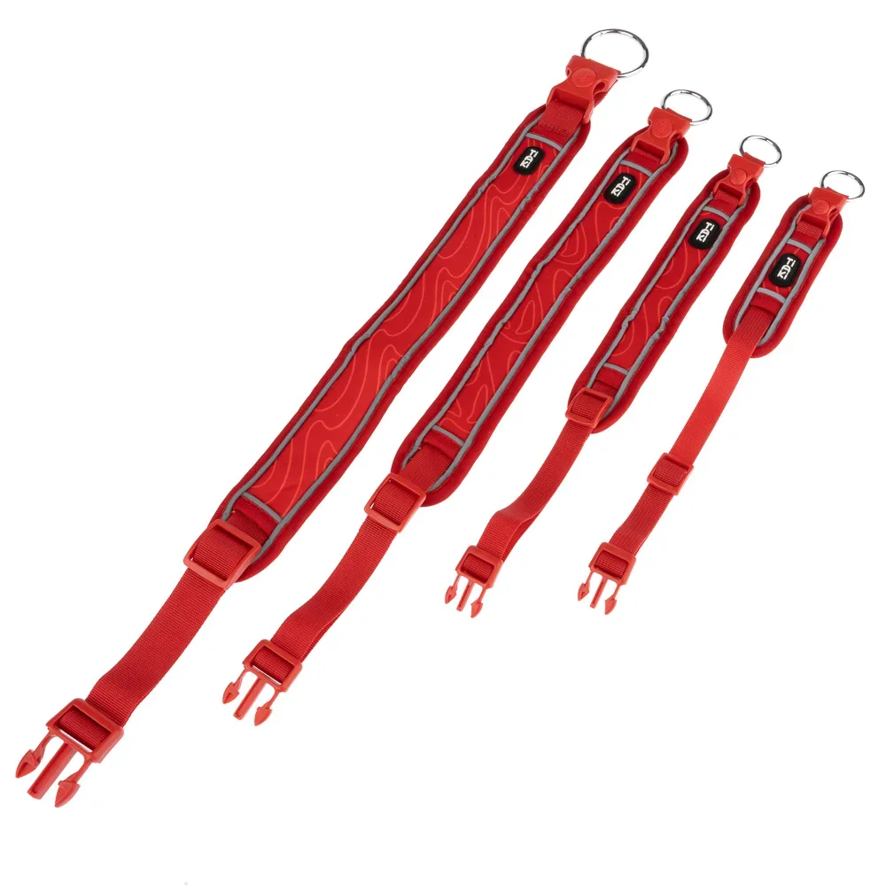 TIAKI Halsband Soft & Safe, rot - Grösse XS: 25 - 35 cm Halsumfang, B 40 mm