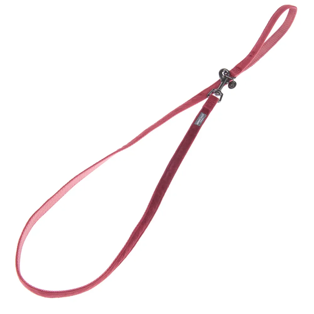 Nomad Tales Blush Hundeleine, rosé - 120 cm lang, 15 mm breit