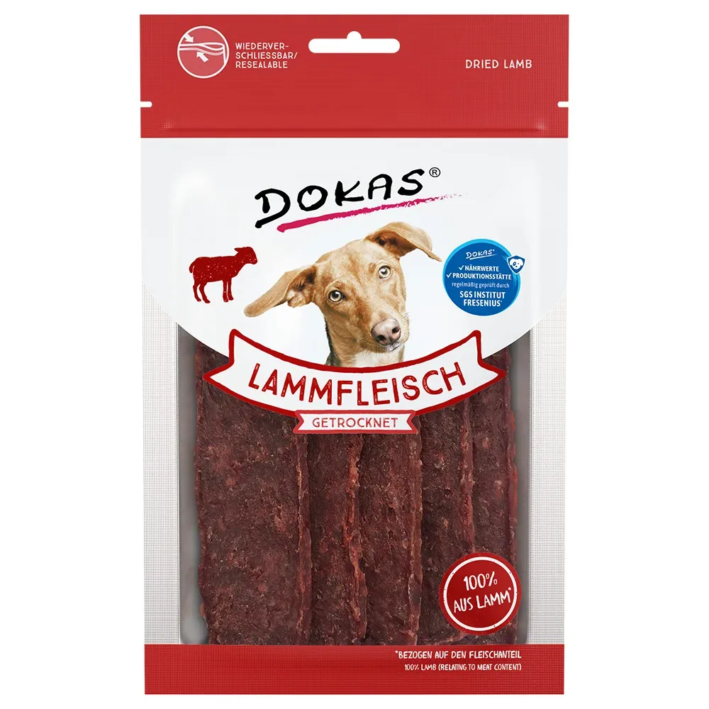 Dokas Lammfleisch Getrocknet - Sparpaket 4 x 70 g